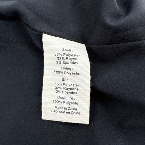 L'AGENCE Chamberlain Check Peaked Lapel Blazer in Burnt Sienna 8|M - Picture 7 of 11